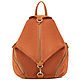 Women's leather backpack 'Aphrodite' (terracotta nubuck). Backpacks. Russian leather Guild. My Livemaster. Фото №6