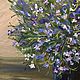 Author's oil painting, still life with flowers ' forget-me-Nots». Pictures. letymary (letymary). Online shopping on My Livemaster.  Фото №2