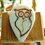 Музыкальные инструменты handmade. Livemaster - original item The Guitar Pick is a cheerful owl.. Handmade.
