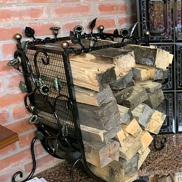 Дача и сад ручной работы. Ярмарка Мастеров - ручная работа Дровница  Лиана. Handmade.