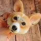 Order Corgi. Brooch by photo. ufawooltoys (ufawooltoys). Livemaster. . Brooches Фото №3