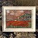 Картина из камня. "Поле с маками. Крым", Картины, Севастополь,  Фото №1