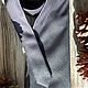 Stylish classic grey tie. Ties. Handmade_by_richi. Online shopping on My Livemaster.  Фото №2