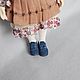 Boots for Monst doll (color - blue). Clothes for dolls. Olga Safonova. My Livemaster. Фото №4