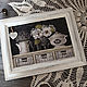 Photo frame Shabby-vintage.Dusty rose, smoky blue,milky white. Photo frames. Natalya Karepova (oceanoflove). Ярмарка Мастеров.  Фото №6