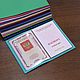 Passport cover genuine leather. Passport cover. Leather Collection. Online shopping on My Livemaster.  Фото №2