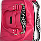 Waist bag pink with zebra large. Waist Bag. Modistka Ket - Lollypie. Ярмарка Мастеров.  Фото №5