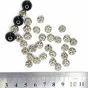 Материалы для творчества handmade. Livemaster - original item Copy of Copy of Copy of Metal beads, Beads separating snowflakes. Handmade.