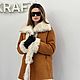 Дубленка двусторонняя мех тиградо. Дубленки. YANA KRAFT BRAND. Ярмарка Мастеров.  Фото №7