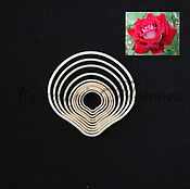 Материалы для творчества handmade. Livemaster - original item A set of cutters Rose Petals, plastic. Handmade.