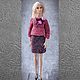 Аутфит для кукол ИТ и Барби "Оделия". Одежда для кукол. Tasha Dolls. Ярмарка Мастеров.  Фото №5