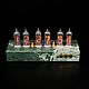 Заказать Nixie clock из мрамора «Молочная мята" ИН-14. Андрей (tube-time). Ярмарка Мастеров. . Часы ламповые Фото №3