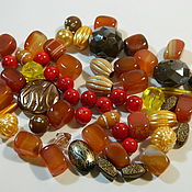Материалы для творчества handmade. Livemaster - original item No№08 - A set of beads for decoration (1 set is available). Handmade.