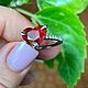 Заказать 18. Кольцо с гранатом спессартином 4.99 ct . Натуральные камни. Елена. Ярмарка Мастеров. . Кольца Фото №3