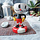 Cuphead Капхэд / Капхед фигурка ручной работы. Статуэтка. Yary Art. Ярмарка Мастеров.  Фото №4