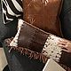  подушка декоративная из шкур коровы. Подушки. Luxury Patchwork. Ярмарка Мастеров.  Фото №4