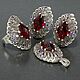 Ring Earrings Pendant Marcasite 925 Sterling Silver VAN0018, Jewelry Sets, Yerevan,  Фото №1