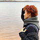 Заказать КАПЮШОН-СНУД двойной  КАЛЬВИН gray. Вязаный кэжуал  UNIC Ирина. Ярмарка Мастеров. . Капюшоны Фото №3
