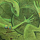 Зеленый шаман и его ученик, Картины, Санкт-Петербург,  Фото №1