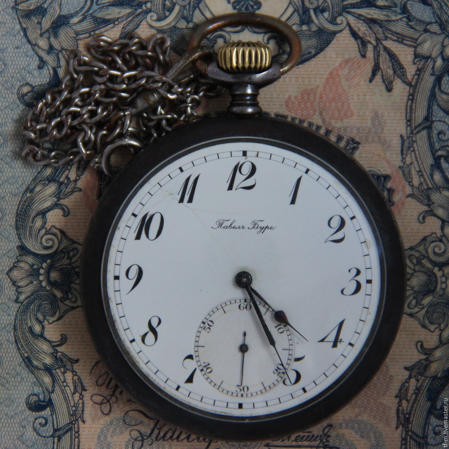 Антикварные часы Павел Буре