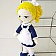 Doll schoolgirl, Stuffed Toys, Gukovo,  Фото №1