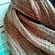 Women's scarf 'Madrid' 100% Italian wool. Scarves. Ulitka-scarf. My Livemaster. Фото №6