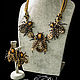 Necklace and earrings bee. Jewelry Sets. N_Belokon_jewelry. My Livemaster. Фото №6