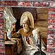 Заказать Картина "Боярышня у окна". Цветкова С. Домашний очаг. Ярмарка Мастеров. . Картины Фото №3