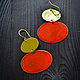 Order Large boho earrings Brass earrings large Red gold Oval. Strangell Jewelry. Livemaster. . Earrings Фото №3
