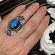 'Collection' Ring with blue Labradorite. Rings. UNIQUE-LIT. My Livemaster. Фото №5