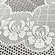 Скатерть Розы овальная вязаная скатерть. Элементы интерьера. Мон плезир Вязаные вещи. Интернет-магазин Ярмарка Мастеров.  Фото №2