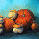 Oil painting 'Gifts of autumn' pumpkin, Pictures, Nizhny Novgorod,  Фото №1