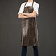 Leather apron (black). Aprons. Russian leather Guild. My Livemaster. Фото №5