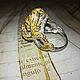 Golden Scorpion ring with sapphirine. Rings. SELENA. My Livemaster. Фото №5