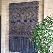 Картины и панно ручной работы. Ярмарка Мастеров - ручная работа Panel (alfombra) macrame. Handmade.