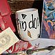 Order Taza de dibujos animados Harry Potter Gryffindor Gryffindor plataforma 9 3/4. Dasha Lepit | Cerámica hecha a mano (dashalepit). Livemaster. . Mugs and cups Фото №3
