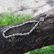 Фен-шуй и эзотерика handmade. Livemaster - original item Rosary made of 925 sterling silver, on a silver cable HH0124. Handmade.