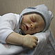 Кукла реборн спящий ангелочек, Куклы Reborn, Санкт-Петербург,  Фото №1