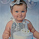Order Portrait of a baby in oil on canvas. Portrait Studio. Livemaster. . Pictures Фото №3