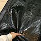 Натуральная кожа коровы с имитацией крокодила. Кожа. Дмитрий. Ярмарка Мастеров.  Фото №4