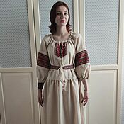 Русский стиль handmade. Livemaster - original item Dress Russian Slavic 