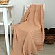 Merino wool plaid minimalism. Blankets. Pledy iz naturalnoj pryazhi Cosy Home. Интернет-магазин Ярмарка Мастеров.  Фото №2