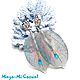 ВЕТЕР СТРАНСТВИЙ, крупные серьги. Серьги классические. МАЙЯ (Maya-Mi Casual). Интернет-магазин Ярмарка Мастеров.  Фото №2