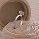 Помолвочное кольцо с бриллиантом 1 карат. Кольцо помолвочное. FROLOF JEWELRY. Ярмарка Мастеров.  Фото №7