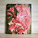 Peony oil painting 'Wondrous Dream' on canvas. Pictures. yuliabogun. Online shopping on My Livemaster.  Фото №2