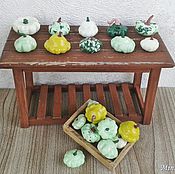 Куклы и игрушки handmade. Livemaster - original item Food for dolls - Vegetables squash for dollhouse miniature 1 12. Handmade.