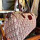Винтаж: Сумка Christian Dior Trotter Boston Style из холста и кожи. Сумки винтажные. Chic bags. Ярмарка Мастеров.  Фото №8