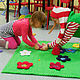 Полянка с цветами 1 х 1 метр  - игровой реквизит, Мягкие игрушки, Рязань,  Фото №1
