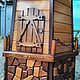 Маяк из дерева. Фигуры садовые. @handmade_wood_decor_23region. Ярмарка Мастеров.  Фото №4