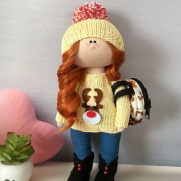 Куклы и игрушки ручной работы. Ярмарка Мастеров - ручная работа Текстильная кукла ручной работы. Handmade.